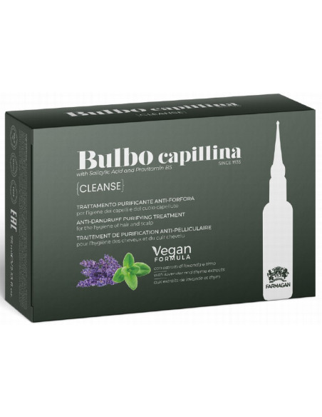 BULBO CAPILLINA CLEANSE Kuivaa ja rasvaista hilsettä vastaan ​​10 kpl 7,5 ml