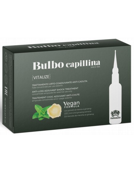 BULBO CAPILLINA VITALIZE Hiustenlähtöä ehkäisevä voide-shokkihoito 10 kpl 7,5 ml