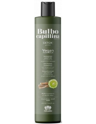 BULBO CAPILLINA DETOX Šampūns maigi dezinficējošs 250ml