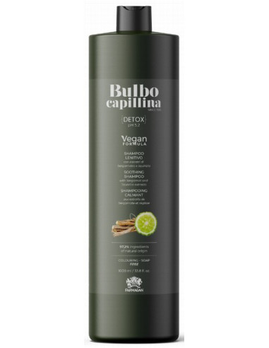 BULBO CAPILLINA DETOX Šampūns maigi dezinficējošs 1000ml