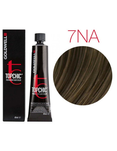 Goldwell Topchic noturīgā krāsa 60 ml 7NA