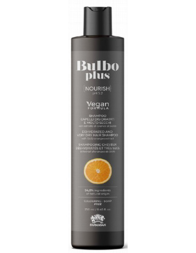 BULBO PLUS NOURISH Šampūns, dziļi mitrinošs 250ml