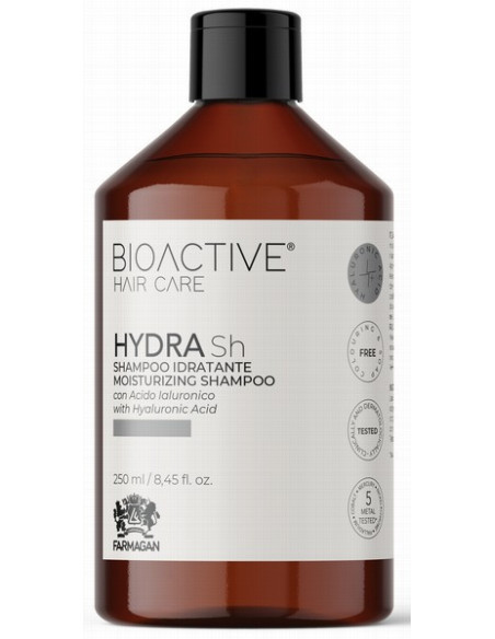 BIOACTIVE HYDRA -shampoo erittäin kuivuneille hiuksille, hellävaraisesti puhdistava ja kosteuttava 250ml