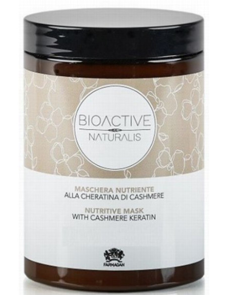 BIOACTIVE NATURALIS Ravitseva hiusnaamio kashmirkeratiinilla 1000ml