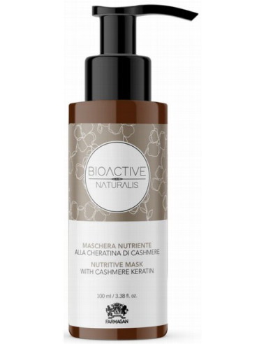 BIOACTIVE NATURALIS Nourishing hair mask with cashmere keratin 100ml