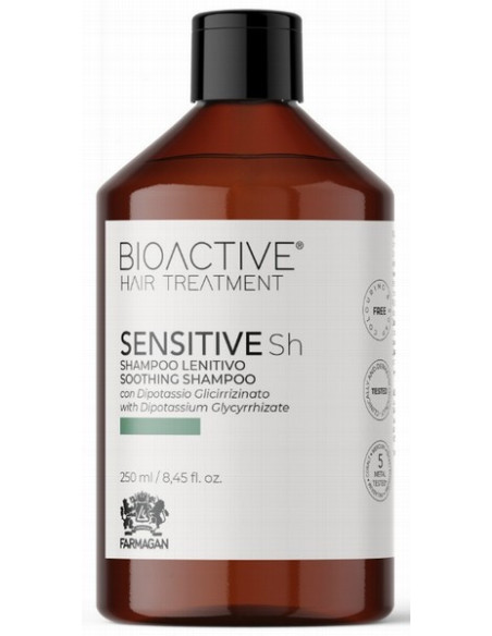 BIOACTIVE SENSITIVE -shampoo kuivalle, kutisevalle ja tasapainottavalle iholle 250ml