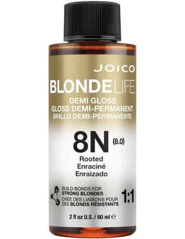 JOICO Blonde life - Demi Gloss - 8N Rooted 60ml