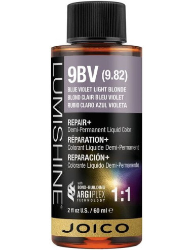 Lumishine 9BV - Blue Violet Light Blonde matu krāsa 60ml