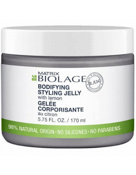 BIOLAGE RAW -hiustenmuotoilugeeli sitruunalla 180ml