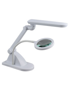 Magnifying lamp with desk...