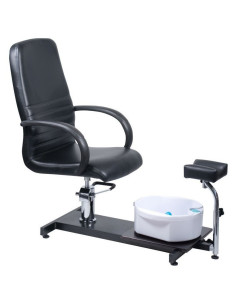 Pedicure chair Omnis, Black