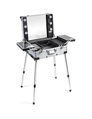 Meikkitaiteilijan matkalaukku...