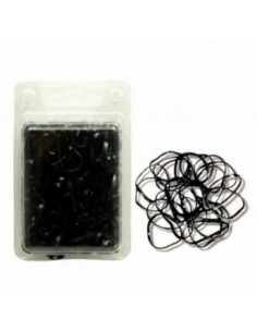 Hiuslenkit, mustat, 200 kpl.