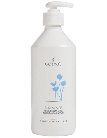 PURESENSE Kasvovesi (alkoholiton), puhdistava, sekaiholle, rasvaiselle ja ongelmaiholle 500ml