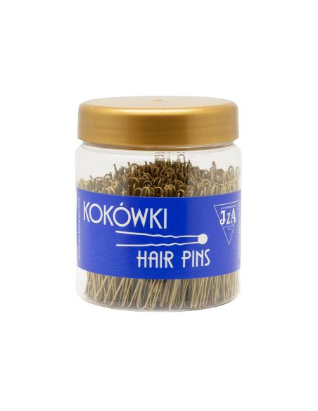Hiuspinni, aaltoileva, 75 mm, kulta, 500 g