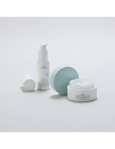 SOYSOY JALURACTIVE Hyaluronihappoa sisältävä täytevoide kasvoille SPF 8 250ml