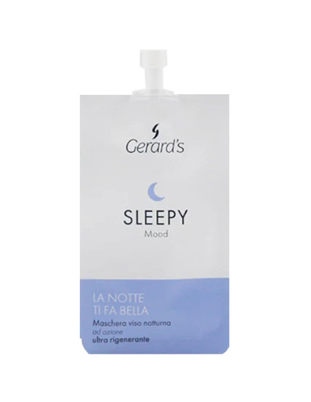 Gerard's SLEEPY MOOD uudistava kasvojen yönaamio passionhedelmäöljyllä ja karitevoilla väsyneelle iholle, 6 × 15 ml