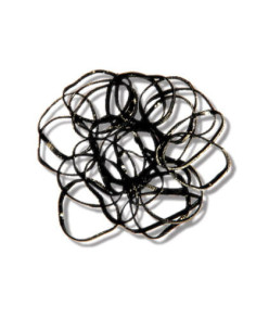 Hiuslenkit, mustat, 300 kpl.