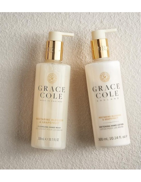 GRACE COLE Nestesaippua (Nektariinikukka/Greippi) 300ml