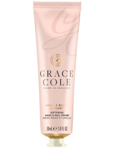 GRACE COLE Krēms rokām un nagiem (Sārtā vaniļa/Peonija) 30ml