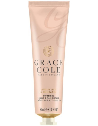 GRACE COLE Krēms rokām un nagiem (Ingvera lilija/Mandarīns) 30ml