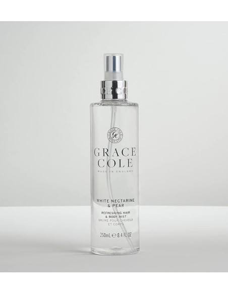GRACE COLE Vartalosuihke (Valkoinen nektariini/päärynä) 250ml