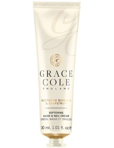 GRACE COLE Krēms rokām un nagiem (Nektarīnu ziedi/Greipfrūts) 30ml