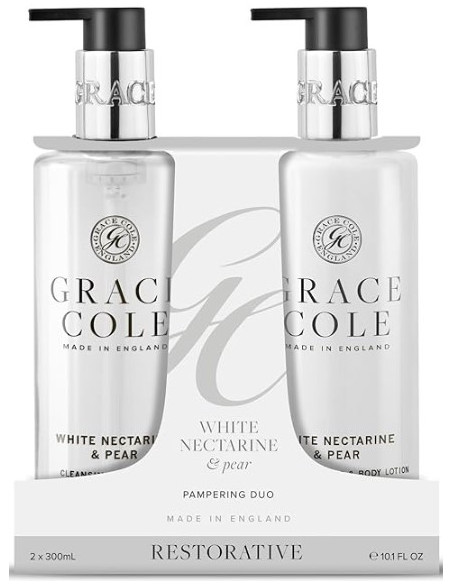 GRACE COLE Käsidesi (Valkoinen nektariini/päärynä) DUO
