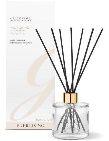 GRACE COLE Reed Diffuser (Nectarine Blossom/Grapefruit) 200ml