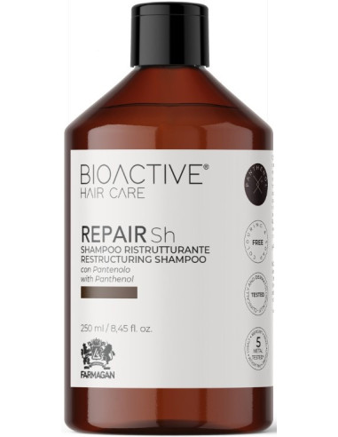 BIOACTIVE HAIR CARE REPAIR šampūns matiem, pārstrukturēšanai 250ml