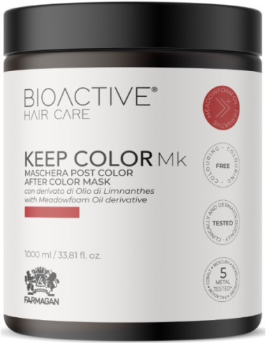 BIOACTIVE HAIR CARE KEEP COLOR Maska matiem, pēc krāsošanas 1000ml