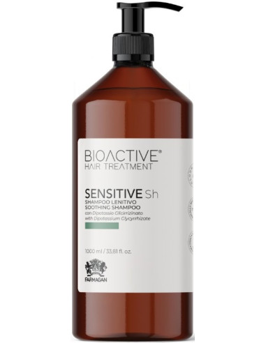 BIOACTIVE HAIR TREATMENT Šampūns matiem, nomierinošs, jutīgiem matiem 1000ml