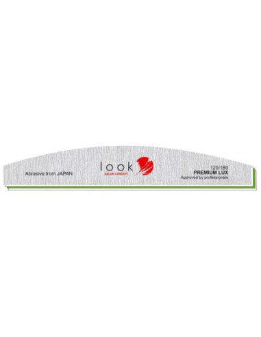 LOOK Nail file, zebra, tapered, 120/180