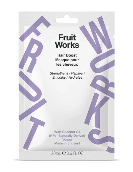 FRUIT WORKS Pään ja varpaiden hoitoaine Renkaiden hoitokompleksi 4 x 20 ml