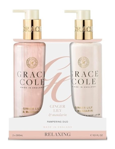 GRACE COLE Käsisetti (Inkiväärililja/Mandariini) DUO