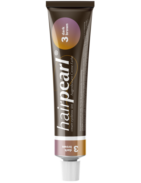 Hairpearl-ripsiväri voidemainen nro 3 tummanruskea