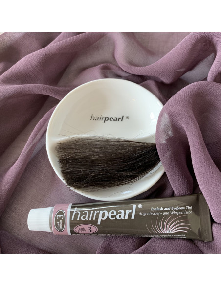 Hairpearl-ripsiväri voidemainen nro 3 tummanruskea