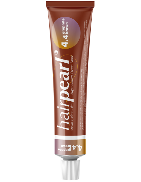 Hairpearl-kulmakarvaväri kermavaahto nro 4.4 grafiitinruskea