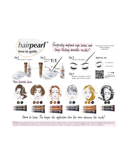 Hairpearl-kulmakarvaväri voidemainen nro 5 luonnollinen