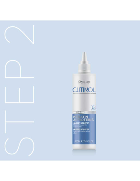 Oyster Cutinol Plus Rebirth shampoo vaurioituneiden hiusten rekonstruktiohoitoon, 1000 ml