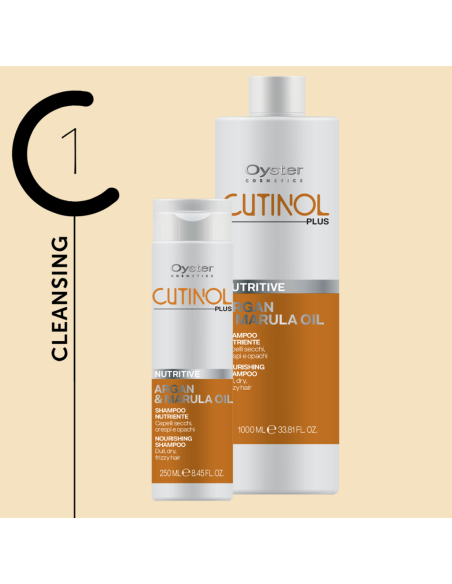 Oyster Cutinol Plus Nutritive hiusnaamio kuivien hiusten ravitsemiseen ja kiiltoon, 250 ml