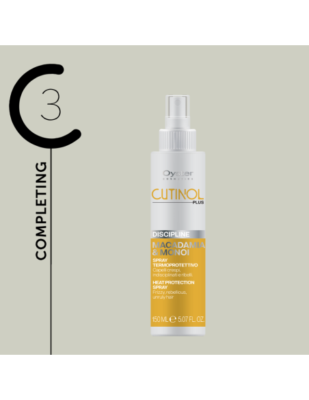 Oyster Cutinol Plus Discipline lämpösuojasuihke lämpösuojaukseen ja silottamiseen, 150 ml