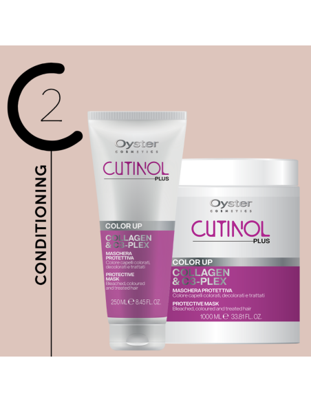 Oyster Cutinol Plus Color Up shampoo värjätyille hiuksille ja värinsuojaukseen, 250 ml