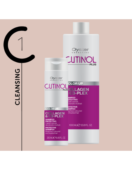 Oyster Cutinol Plus Color Up jätettävä hoitosuihke värinsuojaukseen ja selvitykseen, 150 ml
