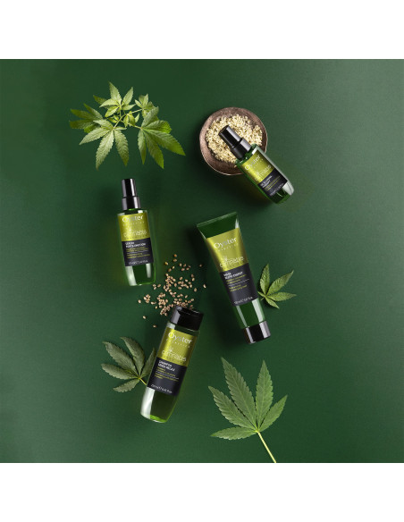 Oyster Cannabis Green Lab Sensi-Relax ravitseva ja kosteuttava shampoo hampunsiemenöljyllä, 250 ml