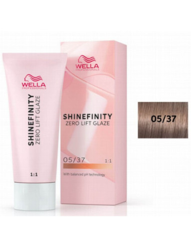 WELLA 05/37 SHINEFINITY BROWN 60ml