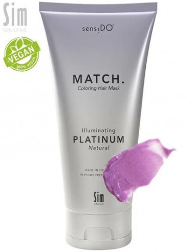 Sim SensiDO Match - Illuminating Platinum (Natural) Toning hair mask 200ml