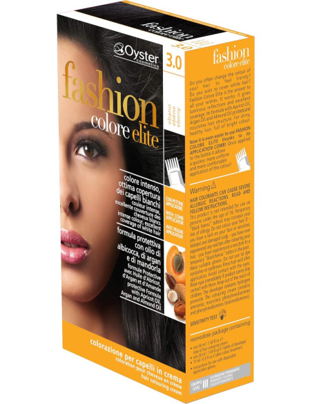 FASHION ELITE hiusväri 3.0, tummanruskea 50ml+50ml+15ml