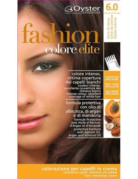 FASHION ELITE hiusväri 6.0, tummanvaalea 50ml+50ml+15ml