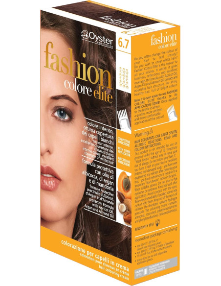 FASHION ELITE hiusväri 6.7, kaakaonvaalea 50ml+50ml+15ml